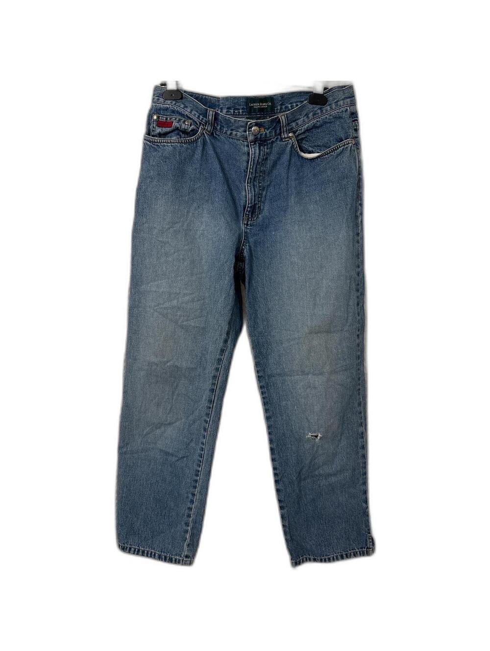 Navy blue Ralph Lauren jeans with a distressed look jeans Size 12